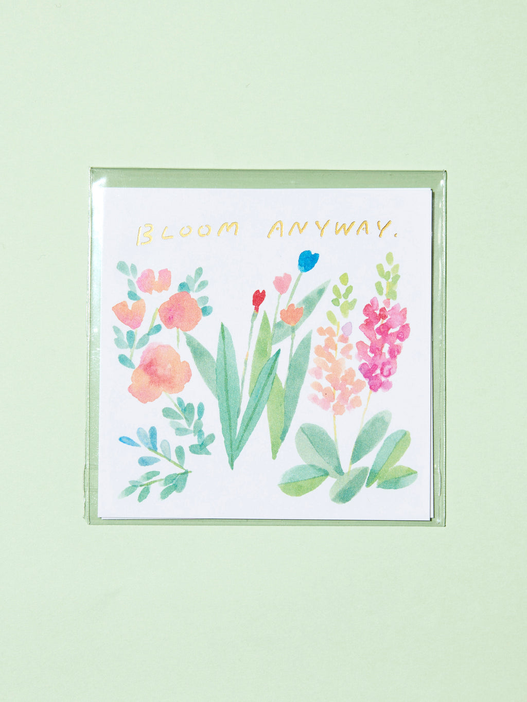 箔押しミニカードセット | bloom anyway