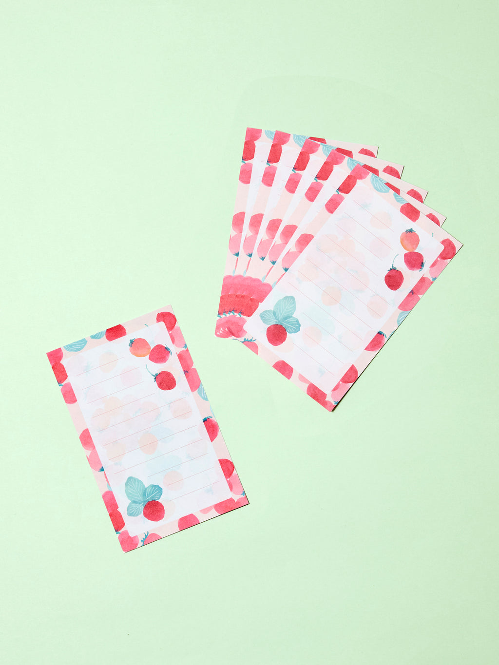 ミニ6メモ紙30枚セット | いちご